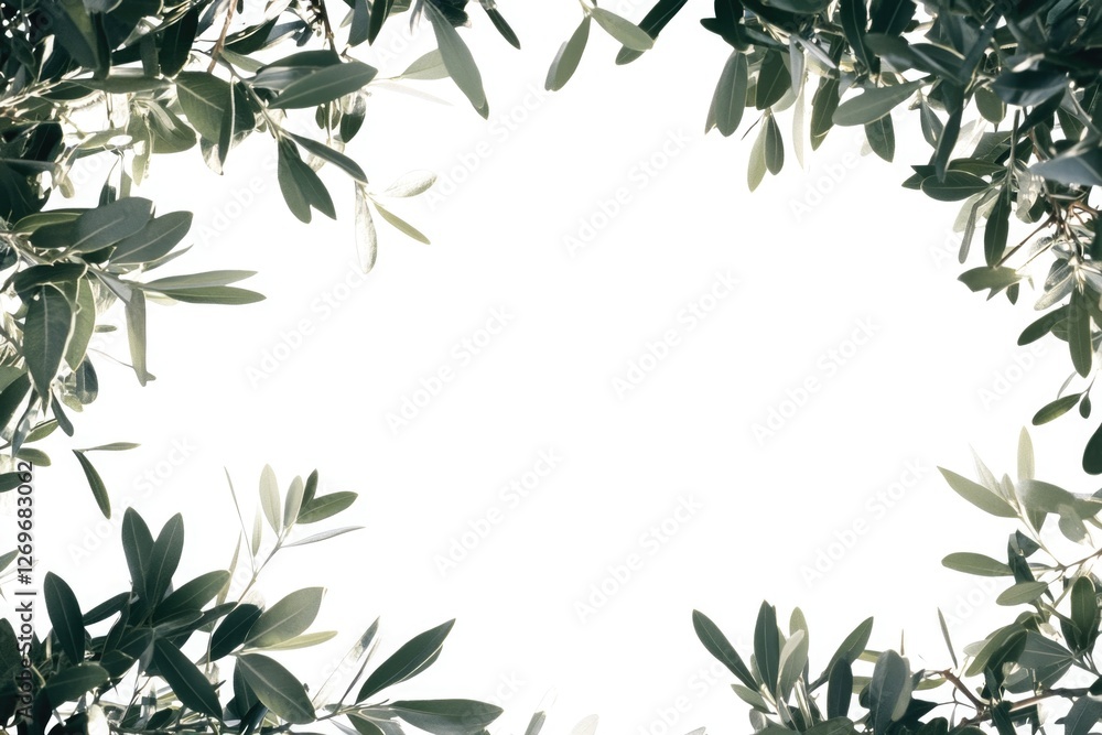 Obraz premium Leaf Frame