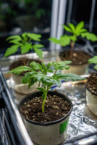 Potted Plant Close Up