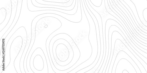 topography topology vector black and white abstract background, Topography and geography map grid abstract geometric lines background, Topographic contour map with geographic concept.