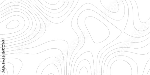 Modern design of line geometric background with topography, topographic map with black geometric patterns, topography topology vector black and white abstract background.