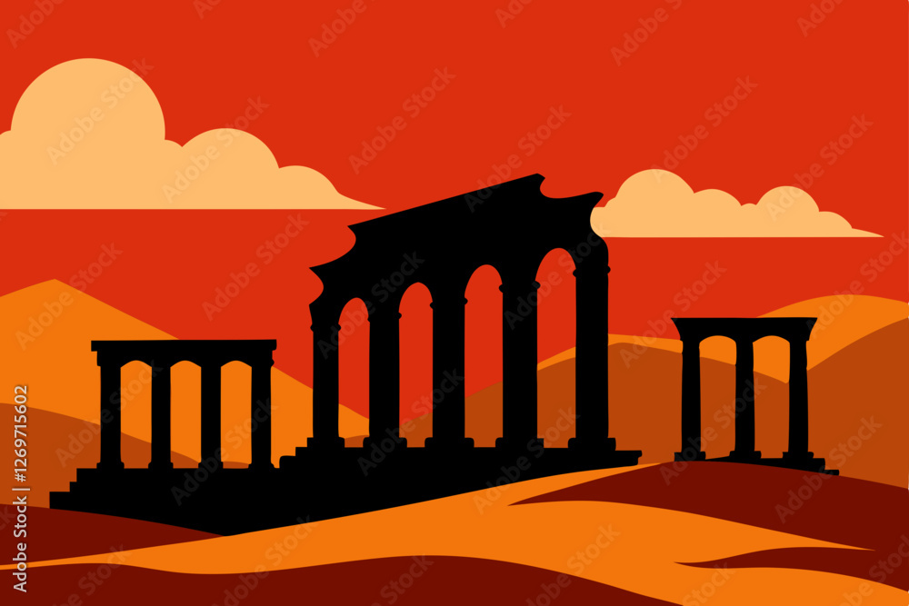 Fototapeta premium ancient greek temple