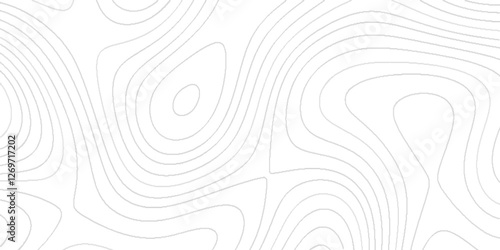 abstract curved geometric black lines arranging randomly, topography topology vector black and white abstract background, Modern design of line geometric background with topography.