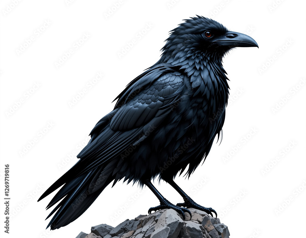 Fototapeta premium Dark Majesty Raven
