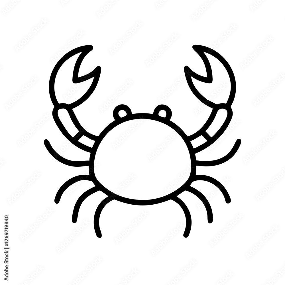 crab isolated on white crab isolated on white