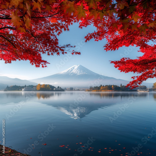 autumn in the mountains