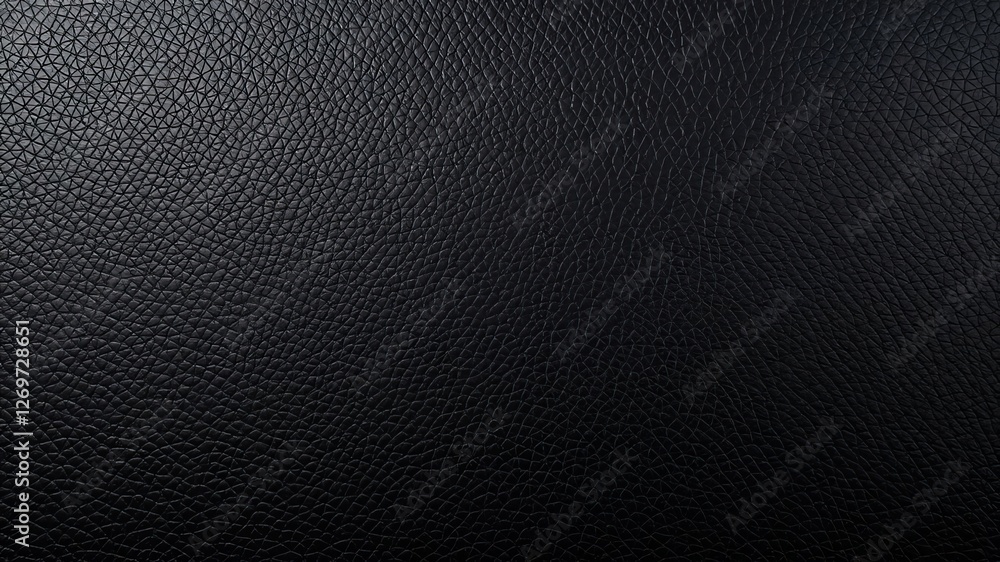 Close up of luxurious black leather texture surface with space for text, texture, copyspace, material Close up of luxurious black leather texture surface with space for text, texture, copyspace, material