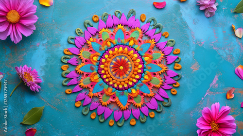 abstract flower background