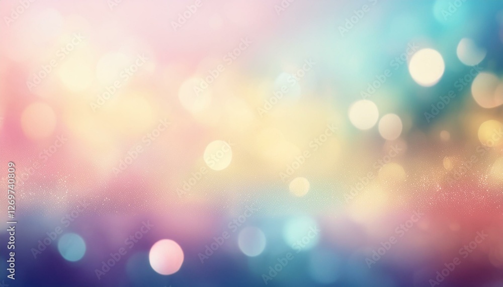 bright horizontal banner of pastel light bokeh effect abstract elegant background design bright horizontal banner of pastel light bokeh effect abstract elegant background design