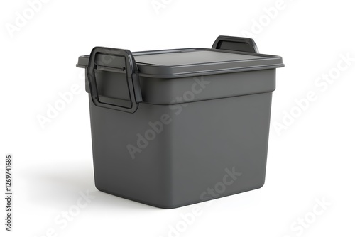 Collapsible Garden Waste Bin with Reinforced Handles