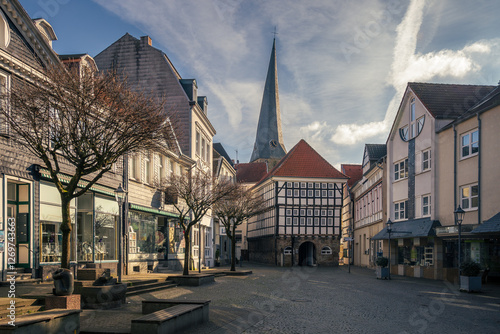 Timberframe houses in old town Hattingen