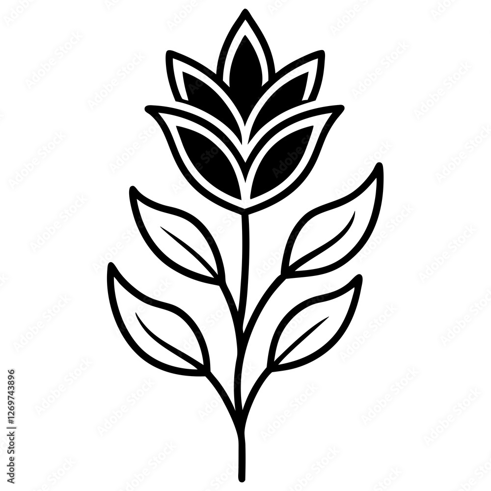 set of leaves set of leaves