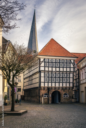 Timberframe houses in old town Hattingen