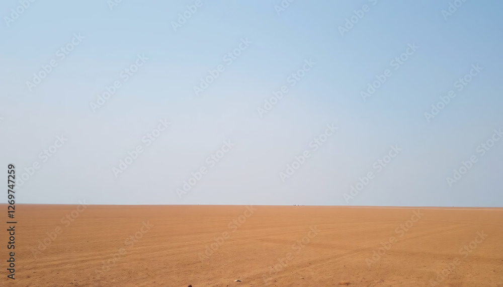 Naklejka premium Minimalist Landscape