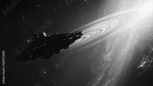 A deep-space explorer finds a distress signal from a ship that vanished decades ago. 