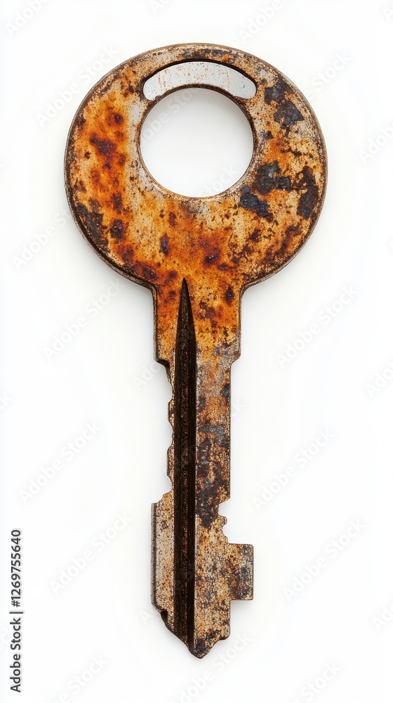 Rusty Key: A Relic of Time and Forgotten Memories Rusty Key: A Relic of Time and Forgotten Memories