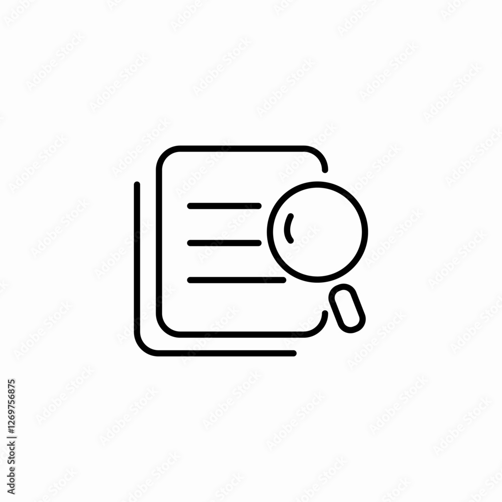 search word icon sign vector search word icon sign vector
