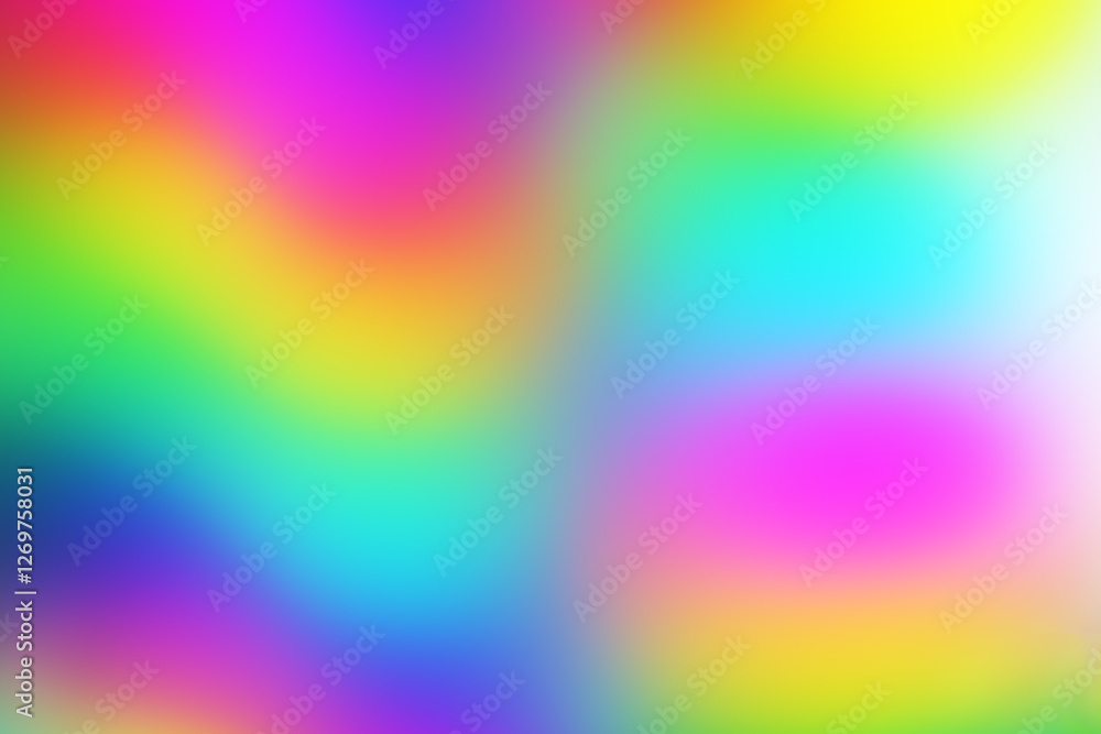 Colorful abstract gradient with vibrant hues in a soft blending design Colorful abstract gradient with vibrant hues in a soft blending design