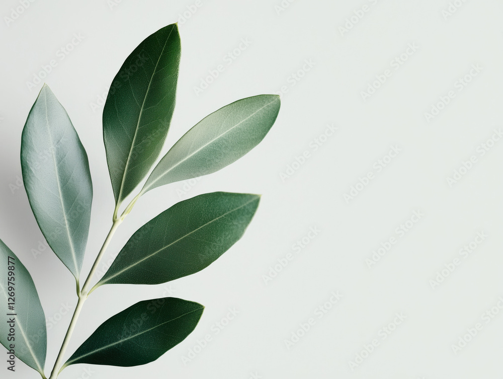 Olive Tree Leaf Isolated on a Clear Background: A Visual Study of Nature's Elegance Olive Tree Leaf Isolated on a Clear Background: A Visual Study of Nature's Elegance