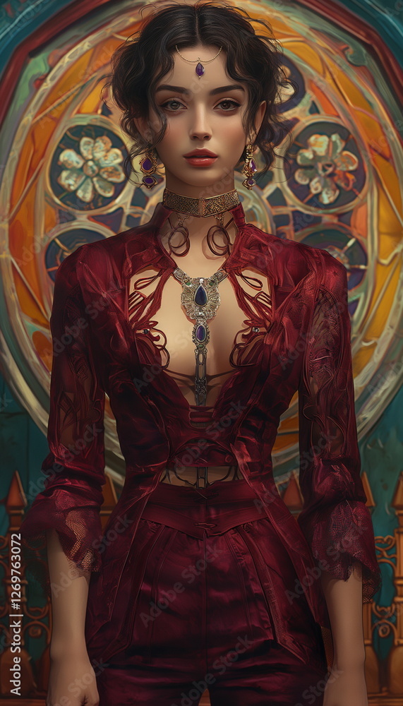 A mysterious beauty with porcelain skin thick dark_002 A mysterious beauty with porcelain skin thick dark_002