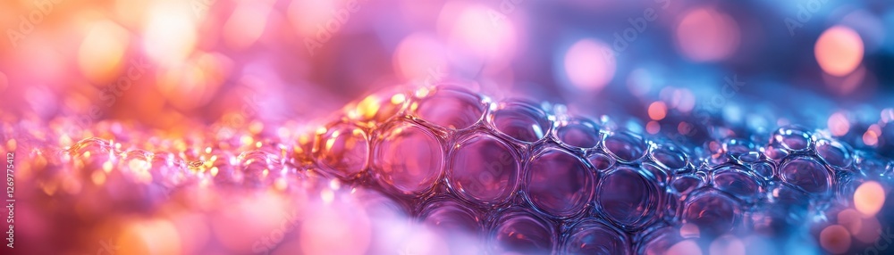 A vibrant, abstract image featuring colorful bubbles and glowing textures, creating a mesmerizing visual experience. A vibrant, abstract image featuring colorful bubbles and glowing textures, creating a mesmerizing visual experience.