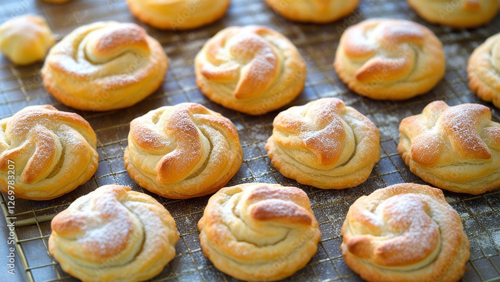 Golden Palmier Puff Pastry Cookies
Golden Palmier Puff Pastry Cookies