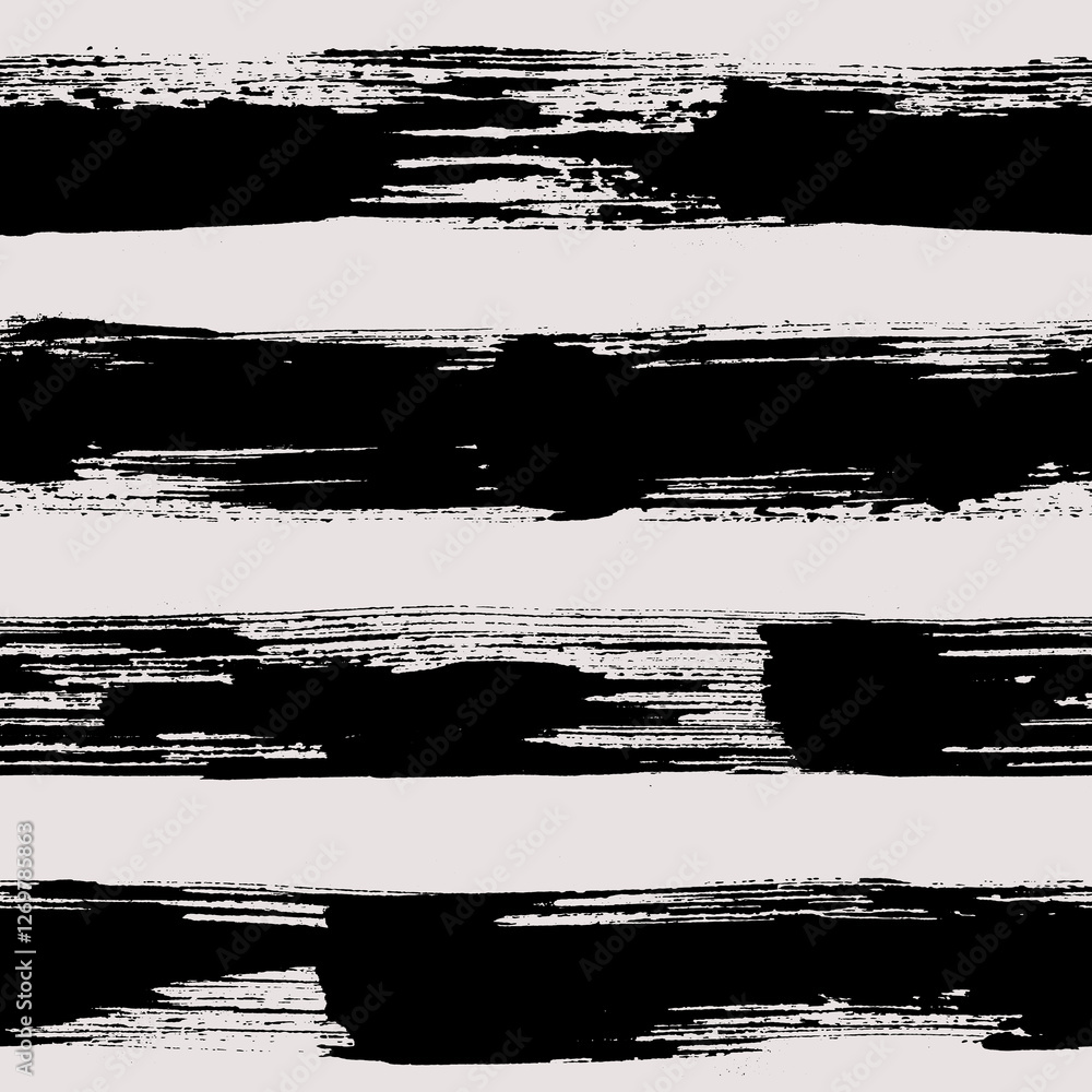 Vector stripes pattern. Seamless striped background. Black and white brush stroke texture. Rough grunge design Vector stripes pattern. Seamless striped background. Black and white brush stroke texture. Rough grunge design