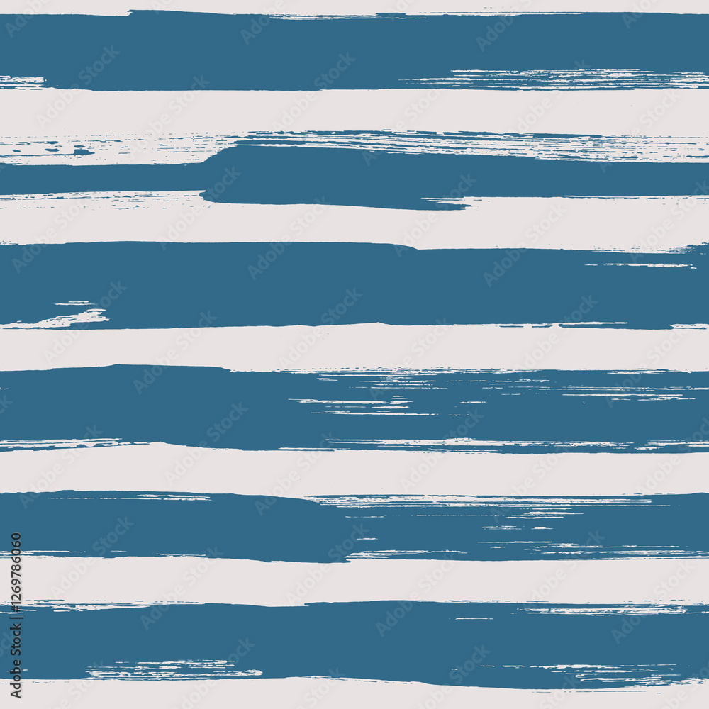 Vector stripes pattern. Seamless striped background. Blue and white brush stroke texture. Rough grunge design. Childish vibe, irregular rhythm Vector stripes pattern. Seamless striped background. Blue and white brush stroke texture. Rough grunge design. Childish vibe, irregular rhythm