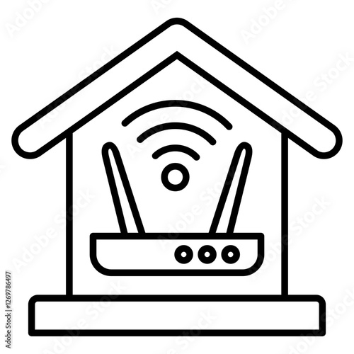 Broadband Outline Icon