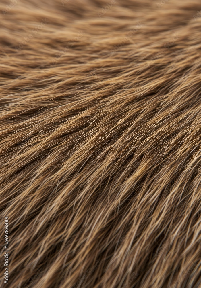 Wavy Animal Fur Texture Wavy Animal Fur Texture