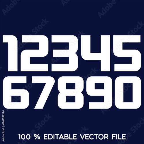 Number alphabet set, classic american, college style font. Uniform letter in black with a black outside contour line. Vintage sport font.For jersey, t-shirt, basketball, baseball, football. vector