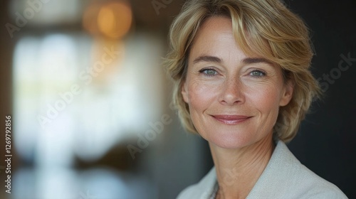 Free Download Portrait of a Confident Mature Woman - GFXLoad