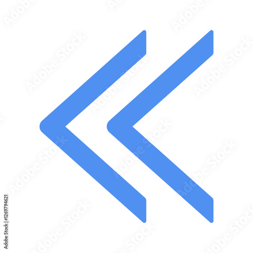 Public opinion Secretary blue outline icon pack