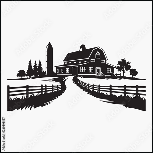 Farmhouse Scene 