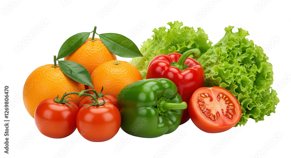 frutas e verduras no fundo transparente frutas e verduras no fundo transparente