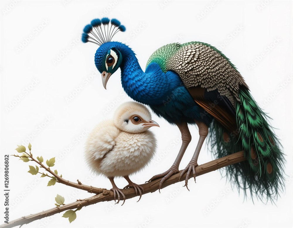 Obraz premium Regal Splendor Peacock