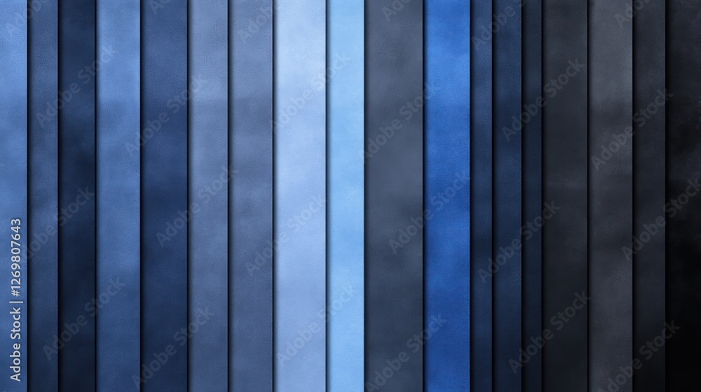 Vertical Stripes Of Blue Fabric Shades Vertical Stripes Of Blue Fabric Shades