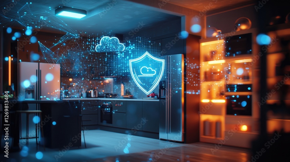 Smart Home Security System, Advanced Kitchen Protection Smart Home Security System, Advanced Kitchen Protection
