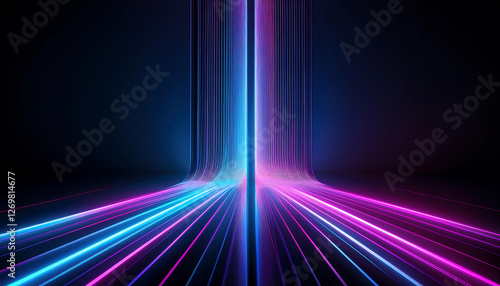 abstract background with rays