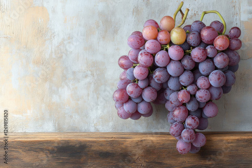 A cluster of scuppernong gr...