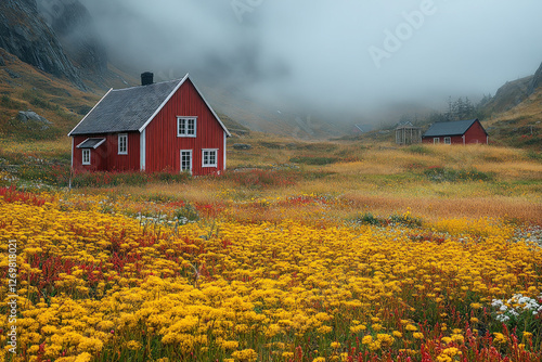 A scenic view of Salten, No...