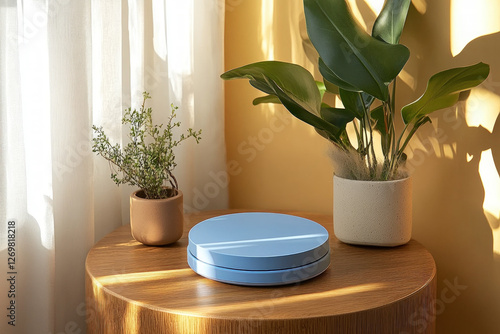A silicone suction cup on a...