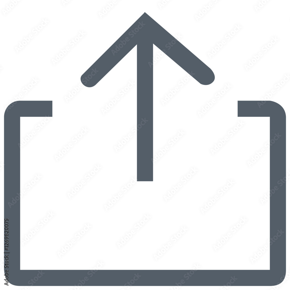 Stream Library outline icon pack Stream Library outline icon pack
