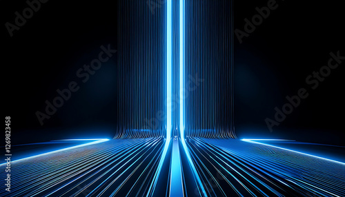 abstract background with rays