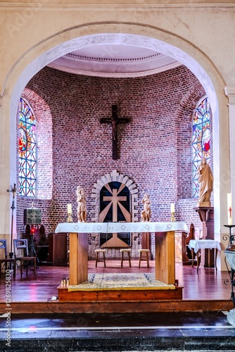 Eglise de Mortagne du Nord photo