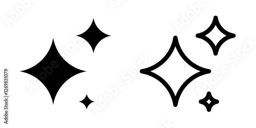 Ai generate icon symbol set
