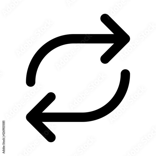 Repost icon symbol simple design