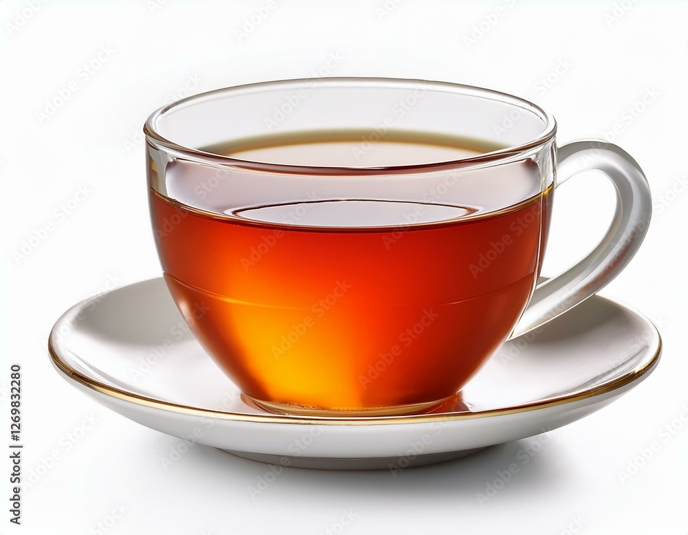 cup of tea isolated on white background cup of tea isolated on white background