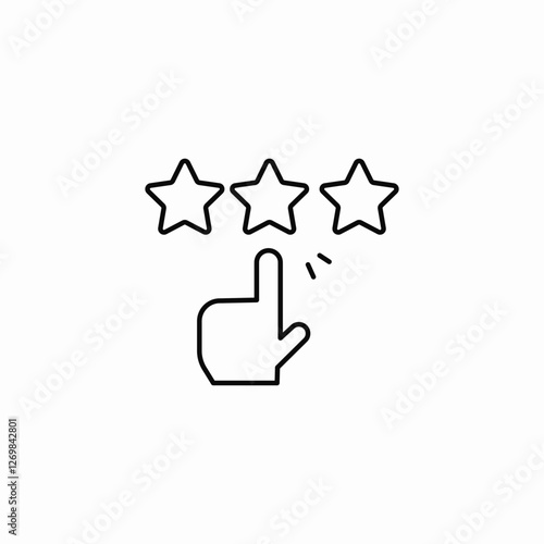 company reviews icon sign vector