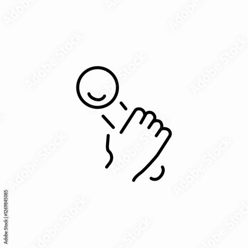 microphone use icon sign vector