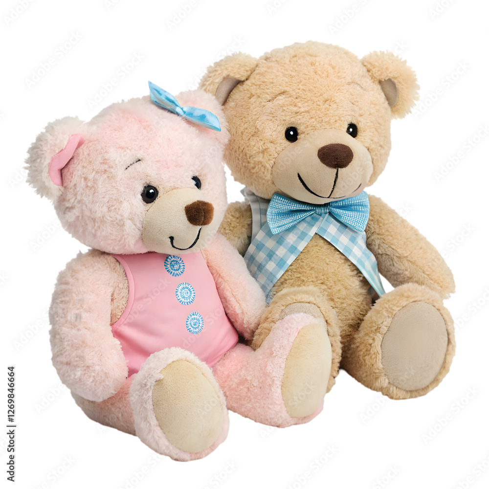 Fototapeta premium Cute and fluffy bear toy